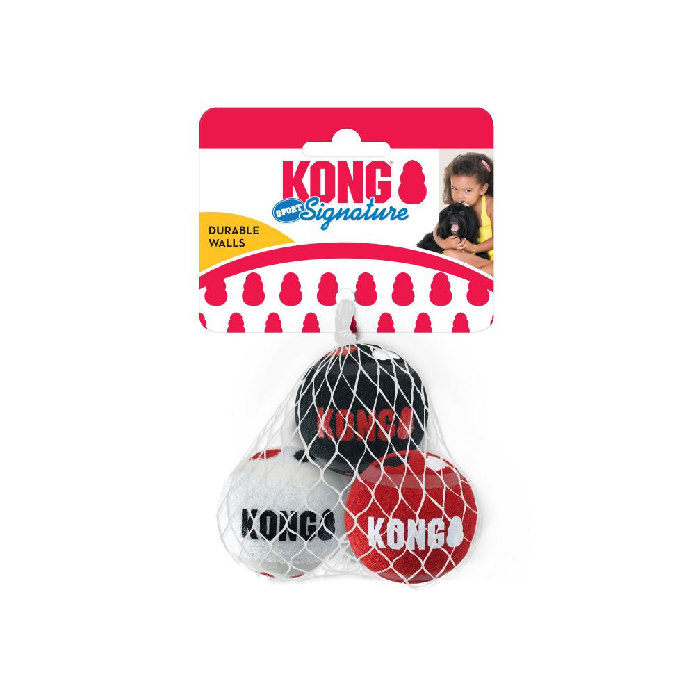 Kong Signature Sport Balls 3pk - Small