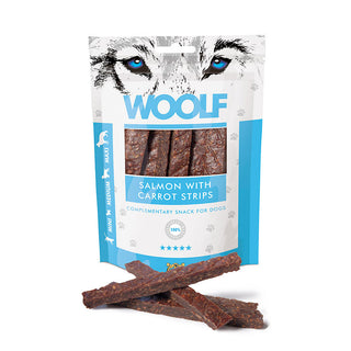 Woolf Salmon with Carrot Strips
