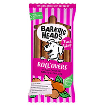 Load image into Gallery viewer, Barking Heads Treats Tuck Shop Roll&#39;overs 150 g