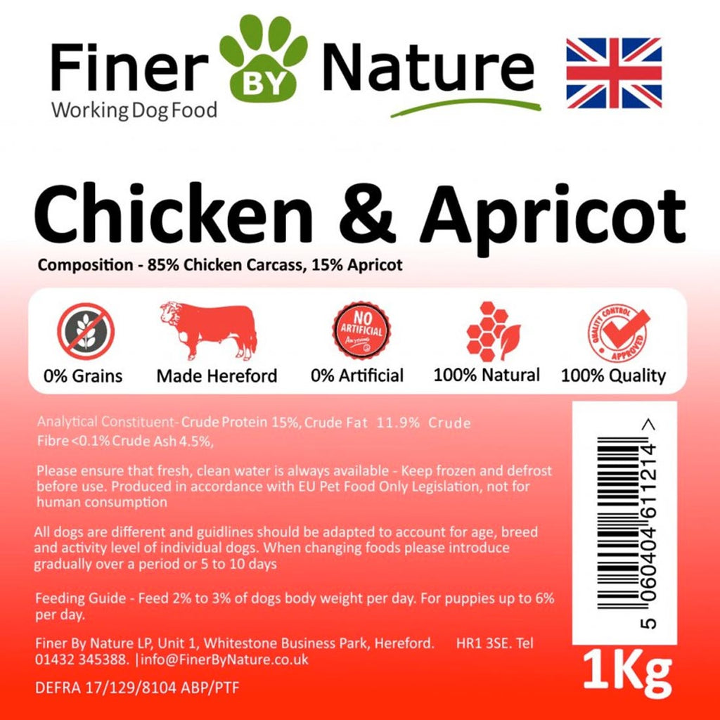 Finer by Nature Chicken and Apricot 1kg