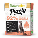 NatureDiet Purely Grain Free Adult Salmon & White Fish Wet Dog Food