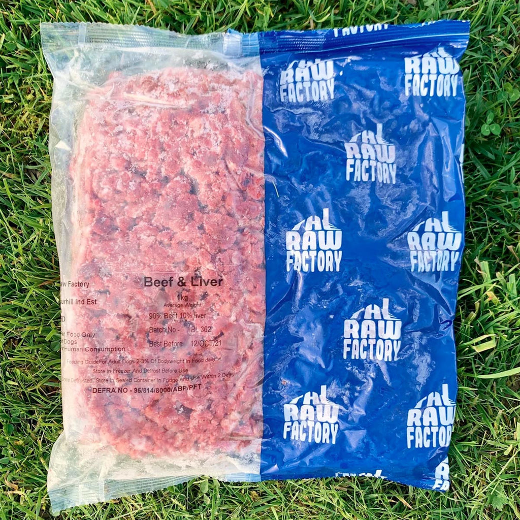 The Raw Factory Beef & Liver Mince 1kg