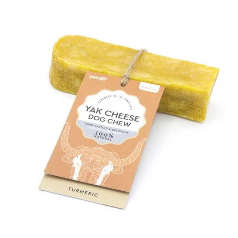 Petello Yak Cheese With Turmeric Dog Chew – Medium